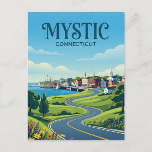 Postal Místico Connecticut