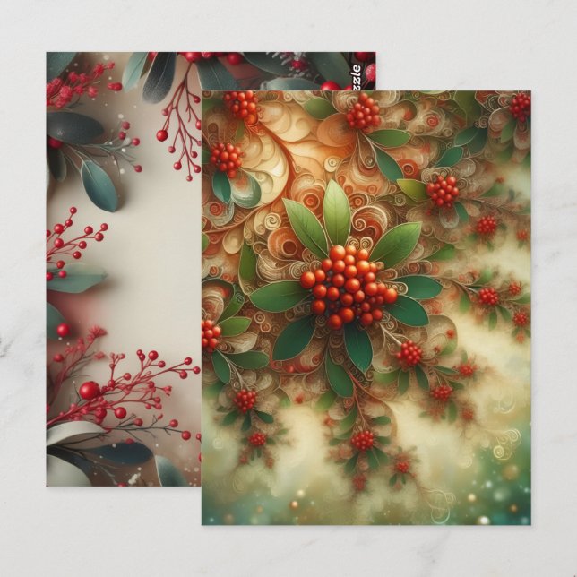 Postal Mistletoe (Anverso / Reverso)