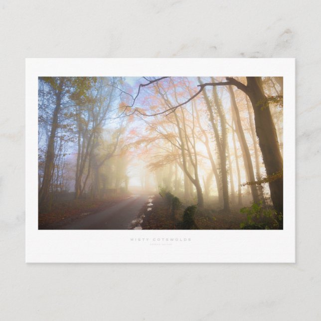 Postal Misty Cotswolds (Anverso)