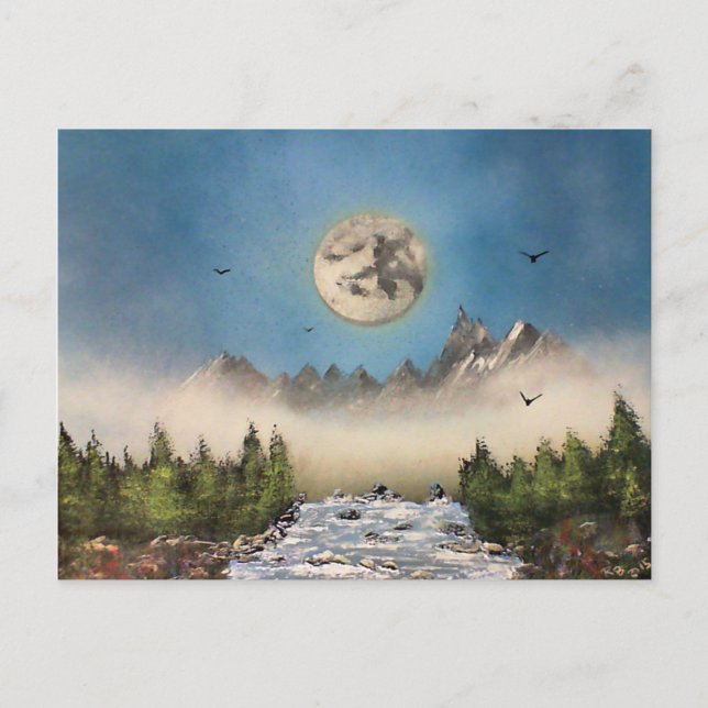 Postal Misty Falls (Anverso)