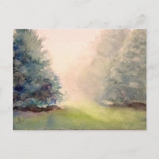 POSTAL MISTY MORNING -2 (Anverso)