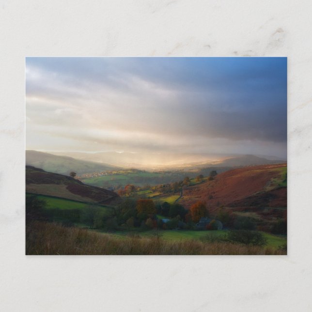 Postal Misty Morning View (Anverso)