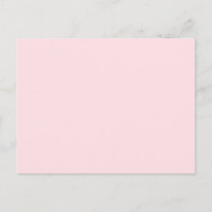 Postal Misty Rose Light Baby Pink Solid Color Background