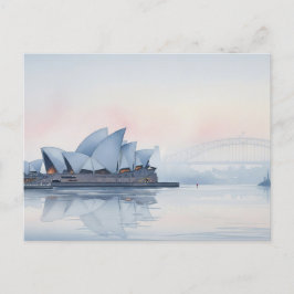 Postal Misty Sydney Opera House Australia