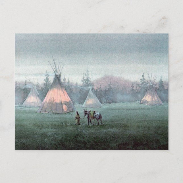 Postal MISTY TIPI de SHARON SHARPE (Anverso)