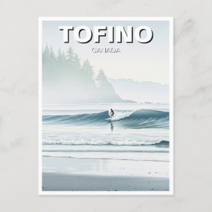 Postal Misty Tofino Canada Surfer Travel