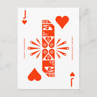 Postal Mithos Kamadeva Jack of Hearts