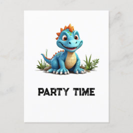 Postal *~* Mítico Personalizado de Dino de Dragón de Sill