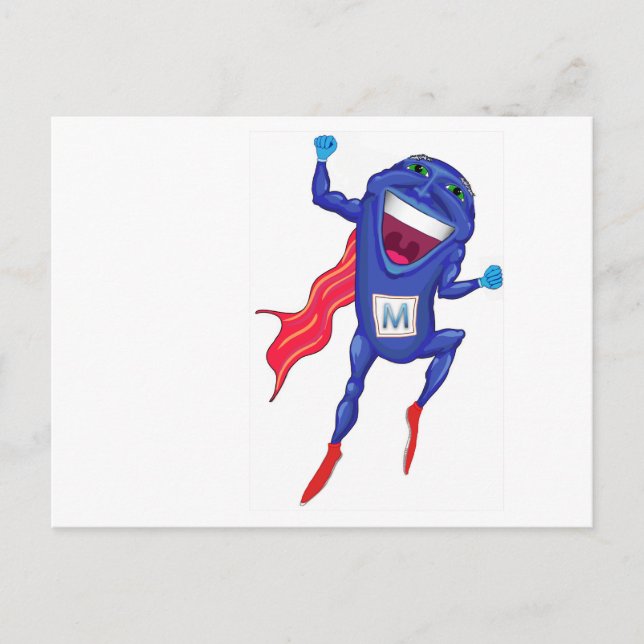 Postal Mitochondria Man (Anverso)