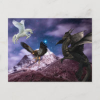 Mitología Dragón Grifo Unicornio Pegaso