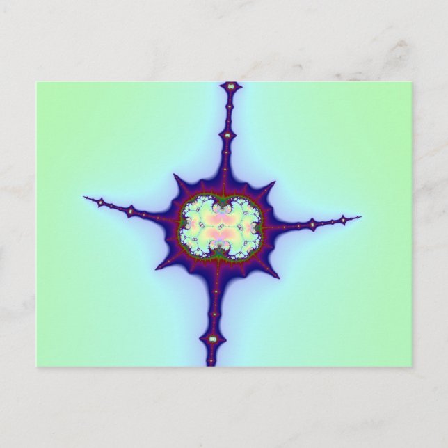 Postal Mitosis Fractal (Anverso)