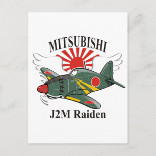 Postal mitsubishi J2M Raiden