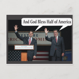 Postal Mitt Romney te odia el 47% del voto por Barack Oba