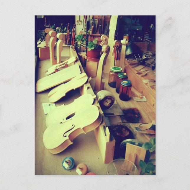 Postal Mittenwald Violin Makers (Anverso)