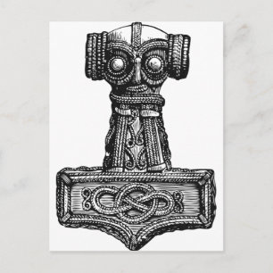 Postal Mjolnir: El martillo de Thor