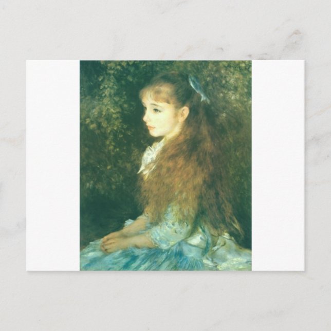 Postal Mlle_Irene_Cahen_Anvers (Anverso)