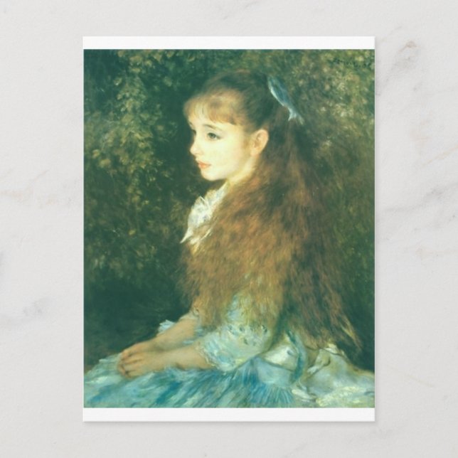 Postal Mlle_Irene_Cahen_Anvers (Anverso)