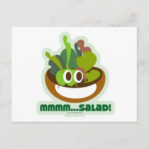 Postal Mmmm Ensalada