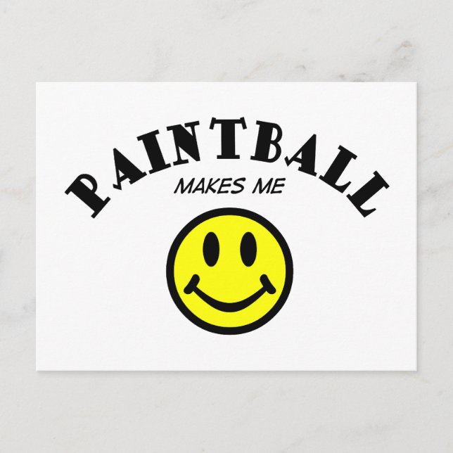 Postal MMS: Paintball (Anverso)
