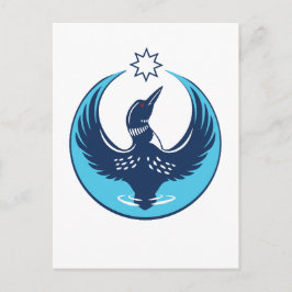 Postal MN Loon Rising