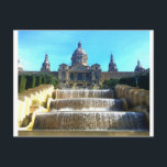 Postal MNAC, (Museo de Arte) Barcelona, España<br><div class="desc">foto de Joanne Casey,  abril de 2014</div>