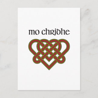 Postal Mo Chridhe - Mi corazón en gaélico escocés