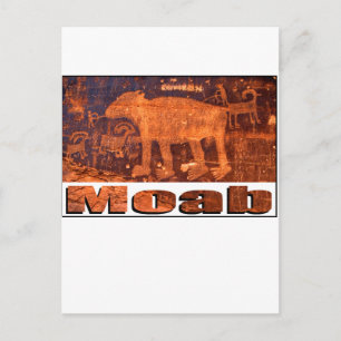 Postal Moab Bear Petroglyph