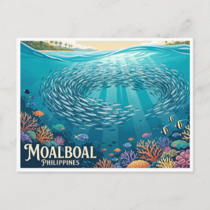 Postal Moalboal Sardine Run Filipinas