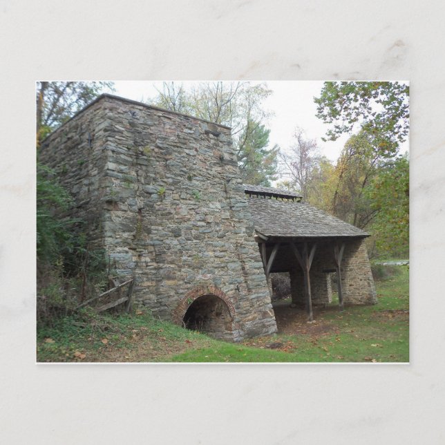 Postal Mobiliario de montaña Catoctin. Thurmont, Maryland (Anverso)