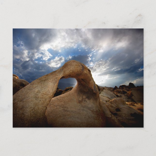 Postal Mobius Arch Sunset - Colinas de Alabama (Anverso)