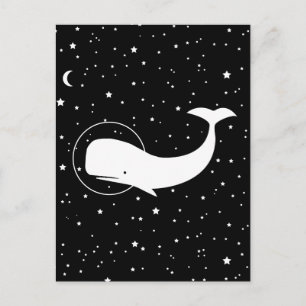 Postal Moby en el espacio