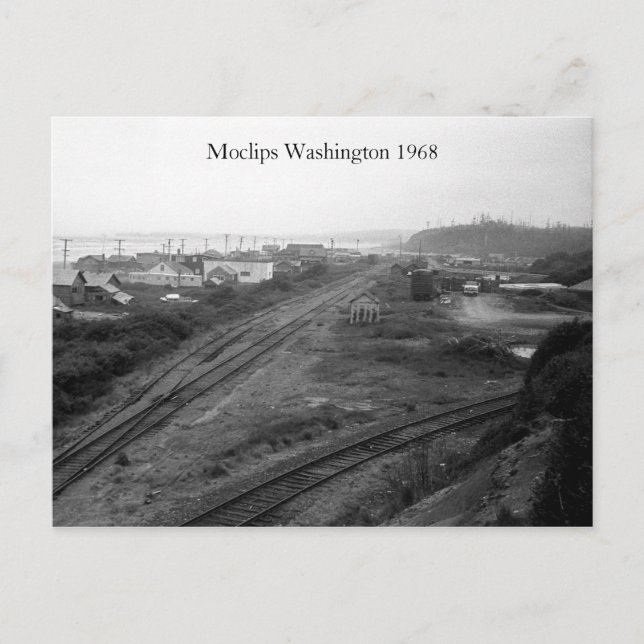 Postal Moclips Washington 1968 (Anverso)
