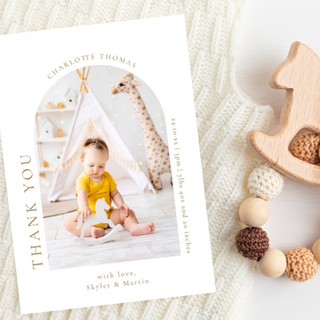 Postal Moda Baby Shower Arch Gracias Foto (Subido por el creador)