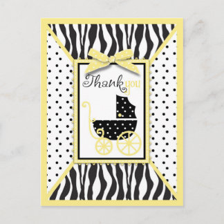 Postal Moda Boutique TY Postcard Amarillo