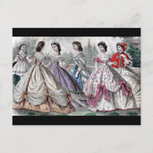 Postal Moda de 1865