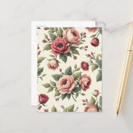 Postal Moda de época francesa