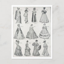Moda de las mujeres de la época del siglo XIX