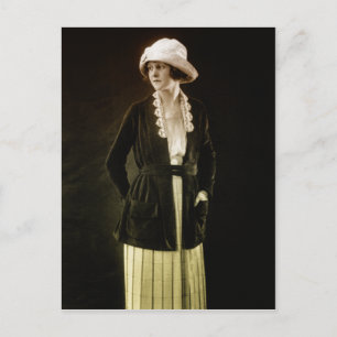 Postal Moda de los años 20