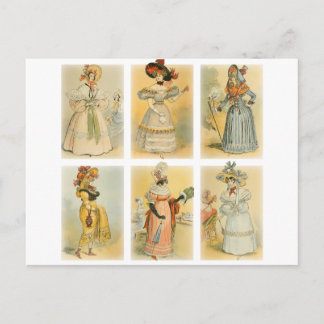 Postal Moda de París vintage (1)