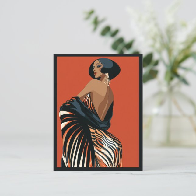 POSTAL MODA-ESQUE #6 (Anverso de pie)