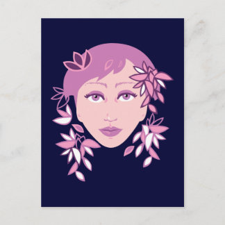 Postal Moda floral