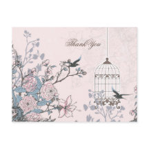 Moda jaula de pájaros rosados, pájaros amorosos Gr