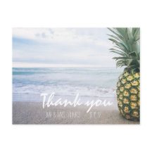 Moda Mano Letter Pineapple Gracias Postcard