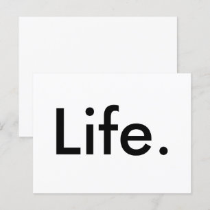 Postal moda moderna LIFE.