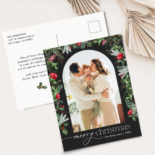 Postal Moda Navidades del Arco Botánico Gris 1 Festividad