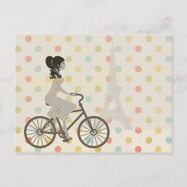 Postal Moda París (Anverso)