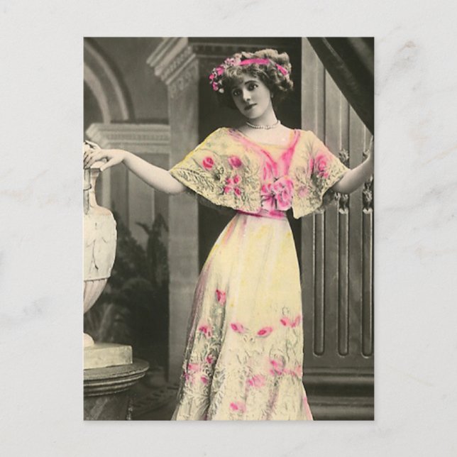 Postal Moda Primavera De 1905 (Anverso)