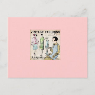 Postal moda vintage