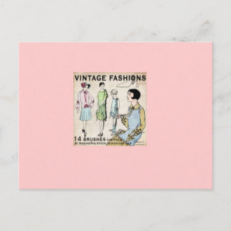 Postal moda vintage