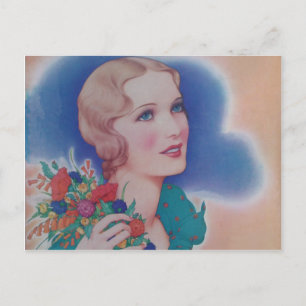 Postal Moda vintage 1931